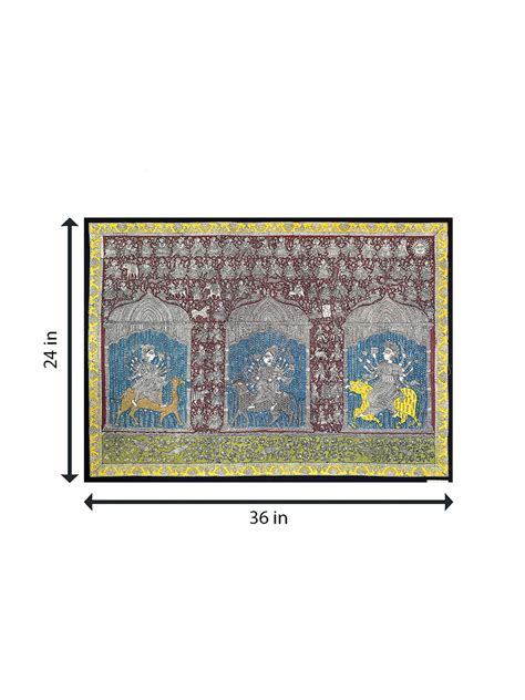 Buy Momai Mata, Vishat Mata, And Ambe Mata Mata Ni Pachedi | Indian ...