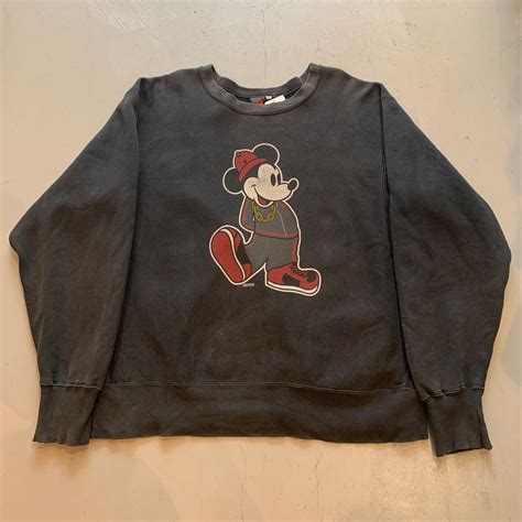 00s BackDrop×Disney "RUN D MOUSE" sweat【高円寺店】 | What’z up