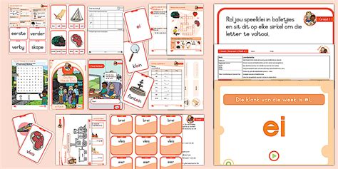 Graad 1 Klanke Hulpbronpakket ei (teacher made) - Twinkl