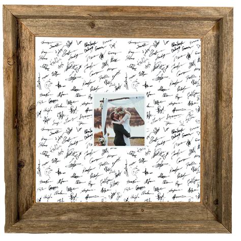 Wedding signature frame 60 photos - Vianawedding.com