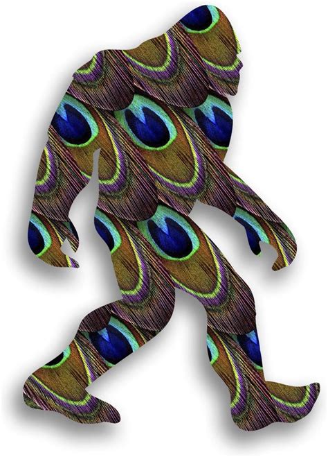 Buy DHDM Designs Bigfoot Sasquatch Laminated Vinyl Decal Sticker | 5.5 ...