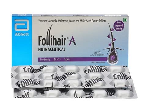 Follihair A Tablets | Nourish & Strengthen Hair Follicles | Amino Acids ...