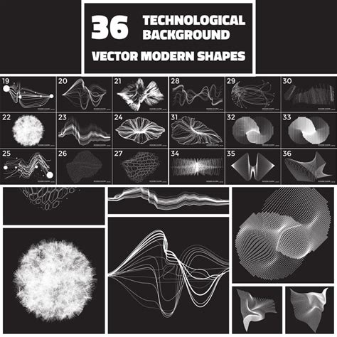 Vector Tech Shapes 的图像结果