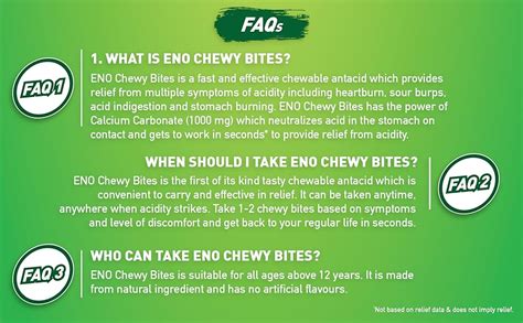 Buy ENO CHEWY BITES Tasty Chewable Antacid for Gentle & Effective ...