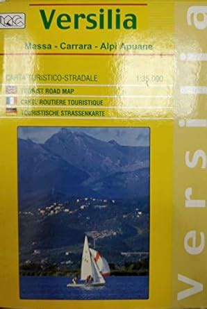 Buy Versilia, Massa-Carrara Tourist Road Map, Footpath Map and Chart ...