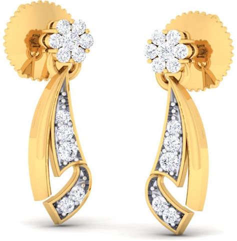 Gold Earrings - Best Fancy Latest Gold Earring Designs/Gold Ear Tops ...