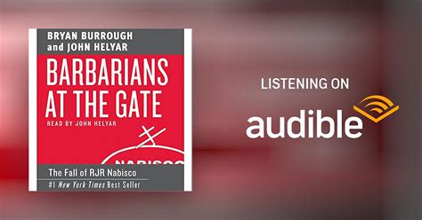 Barbarians at the Gate by Bryan Burrough, John Helyar - Audiobook ...