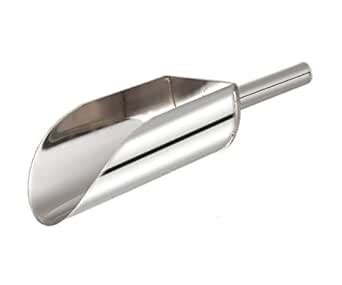 THW® Medium Stainless Steel Flour Scoop, Grain Scoop, Dry Goods Scoop ...