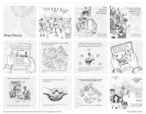 Craft + Future = Sensory Experience | CEPT - Portfolio