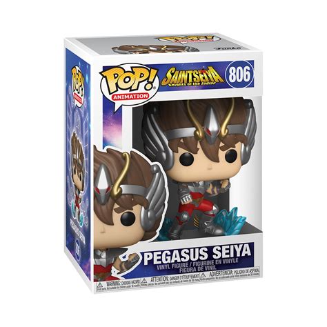 Buy FunkoPop! Animation: Saint Seiya - Peus Seiya, Multicolor Online at ...