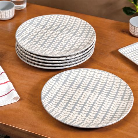 Robinia Ceramic Dinner Plates Set of 6 11 Inch Online - Premium Dinner ...
