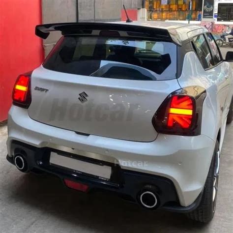 Maruti Swift (2018 to 2024) Mini Cooper Union Jack Style LED Tail Lights