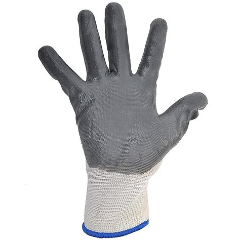 HEISHI | Nylon Safety Hand Gloves |Anti Cut | Cut Resistant | Safety ...