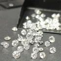 Lab Grown Diamond - Round Brilliant Cut Diamond Good Quality 6.46Mm 1Ct ...