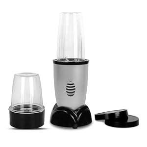 Buy Home-Pro Bullet 450 W Metalic Juicer Mixer Grinder 2 Jar (Silver ...