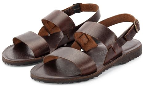 Mens Leather Sandals Leather Slip On Sandals | M&S Collection | M&S