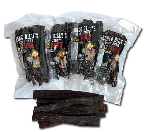 Buy Bronco Billys Beef Jerky 12 Gauge 4 Pack Online at Lowest Price in ...