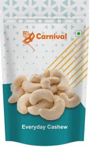 CARNIVAL Everyday W450 Grade Whole Cashew 1kg | Raw Kaju |Nutritious ...