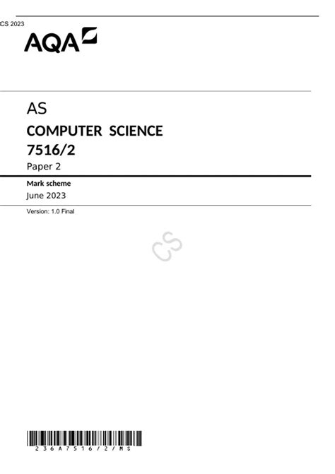Computer Science Paper 2 的图像结果