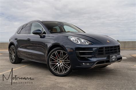 2016 Porsche Macan Turbo Stock # GLB91783 - 2375 for sale near Jackson, MS | MS Porsche Dealer