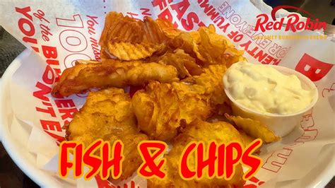 Red Robin Fish & Chips - YouTube