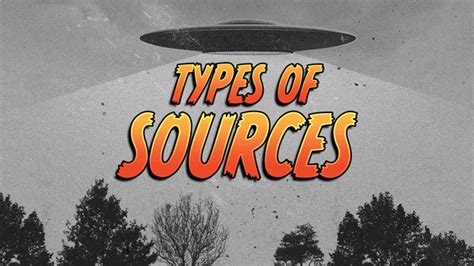 Image result for Types of Sources