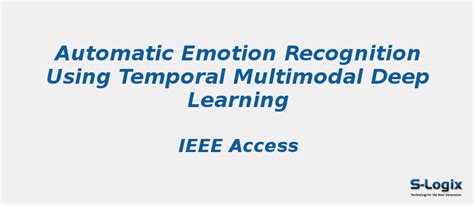 Automatic emotion recognition using temporal multimodal - Python ...