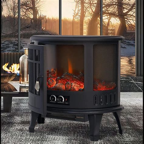 INMOZATA Electric Fire Stove Heater with Realistic India | Ubuy
