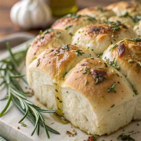 Easy Rosemary Garlic Pull Apart Bread Recipe – receipster