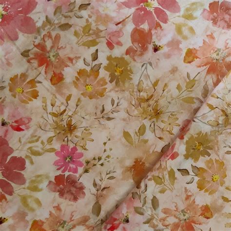 Surat Cotton Shades Of Orange Digital Print – Sanskruti