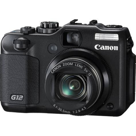 Used Canon PowerShot G12 Digital Camera 4342B026AA B&H Photo