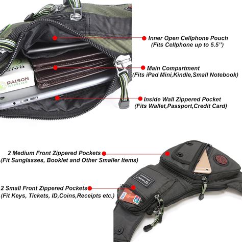 Buy Nicgid Sling Bag Chest Shoulder Backpack Fanny Pack Crossbody Bags ...