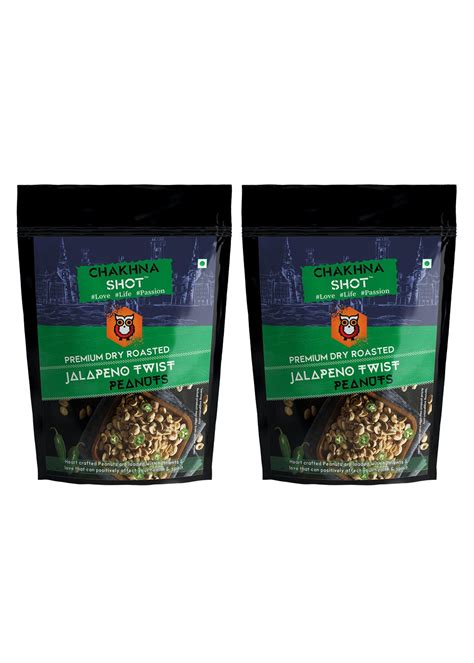Get Premium Roasted Jalapeno Twist Peanuts (130g) - Pack of 2 at ₹ 120 ...