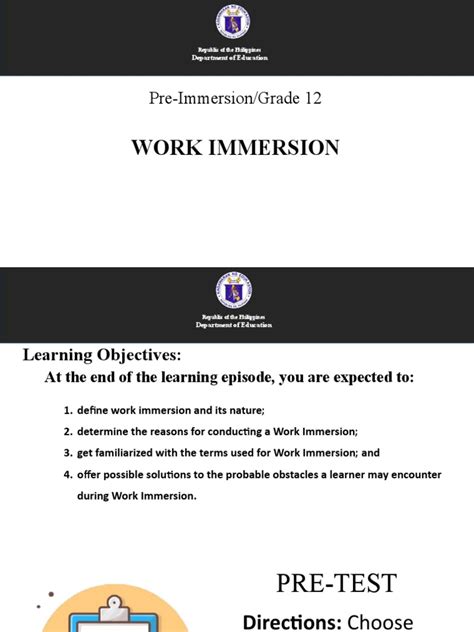 Image result for Work Immersion Module 1