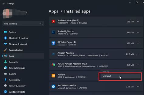 Uninstalling Programs Windows 11 的图像结果