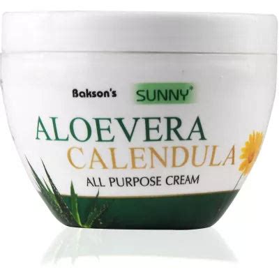 Bakson Sunny All Purpose Aloe Vera Calendula Cream – AYUSH Upchar