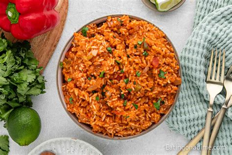 Crockpot Spanish Rice - Eating on a Dime
