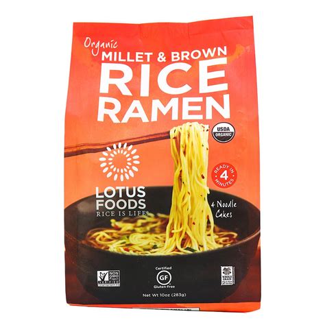 Lotus Foods Organic Millet and Brown Rice Ramen Noodles in Canada ...