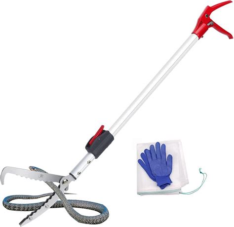 dibike Foldable Alloy Snake Catcher Tool with Mud India | Ubuy