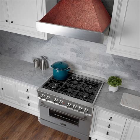 ZLINE KITCHEN & BATH 36 inch Ducted 700-CFM Recirculating Satin ...