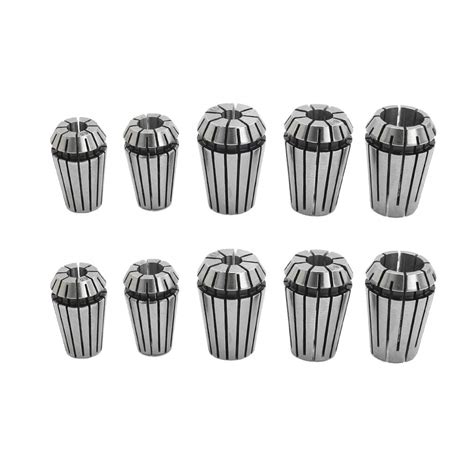 10pcs ER16 ER20 Spring Collet Chuck Set 6.5mm 8mm 13mm for CNC ...