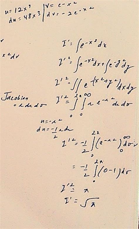 Evaluate integral (x^2 x^4)e^(−x2) from -infinity to infinity wrt x ...