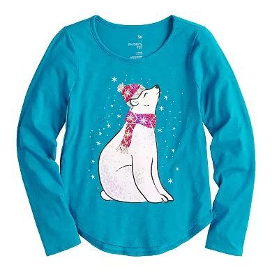 Girls 4-20 SO® Favorite Tee in Regular & Plus Size