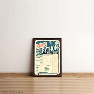 Image result for A Wide Poster for Python