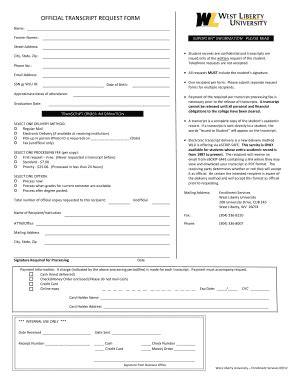 Liberty University Transcripts - Fill Online, Printable, Fillable ...