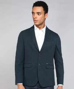 VAN HEUSEN SPORT Self Design Single Breasted Casual Men Blazer - Buy ...