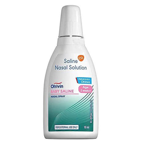 Otrivin Baby Saline Nasal Spray 10 ml Price, Uses, Side Effects ...