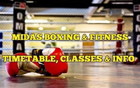 MIDAS BOXING & FITNESS TIMETABLE 2023, Blackwell Academy, Ipswich ...
