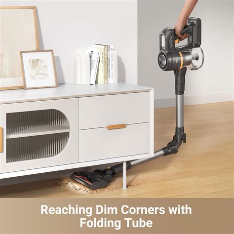 DREAME J20 Cordless Stick Vacuum Cleaner, 17K Pa Powerful Suction, 6x2 ...