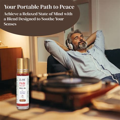 JSB Stress Pain Relief Oil Roll On - 30gm